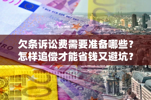 济南欠条诉讼费需要准备哪些？怎样追偿才能省钱又避坑？