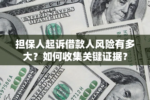 济南担保人起诉借款人风险有多大？如何收集关键证据？