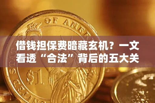 济南借钱担保费暗藏玄机？一文看透“合法”背后的五大关键陷阱
