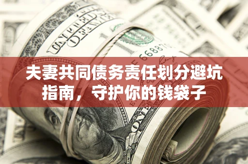 济南夫妻共同债务责任划分避坑指南，守护你的钱袋子